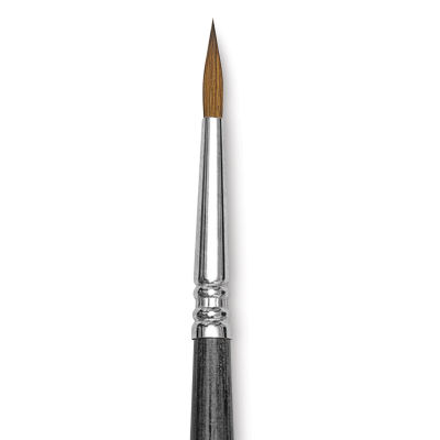 Blick Studio Sable Brush - Round, Short Handle, Size 4