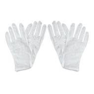 Soft White Cotton Gloves