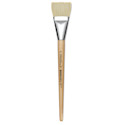 Utrecht Rhenish Pure Hog Bristle Brush - Bright, Size 20, Long Handle