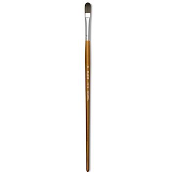 Open in modal - Isabey Isacryl Brush - Filbert, Long Handle, Size 6