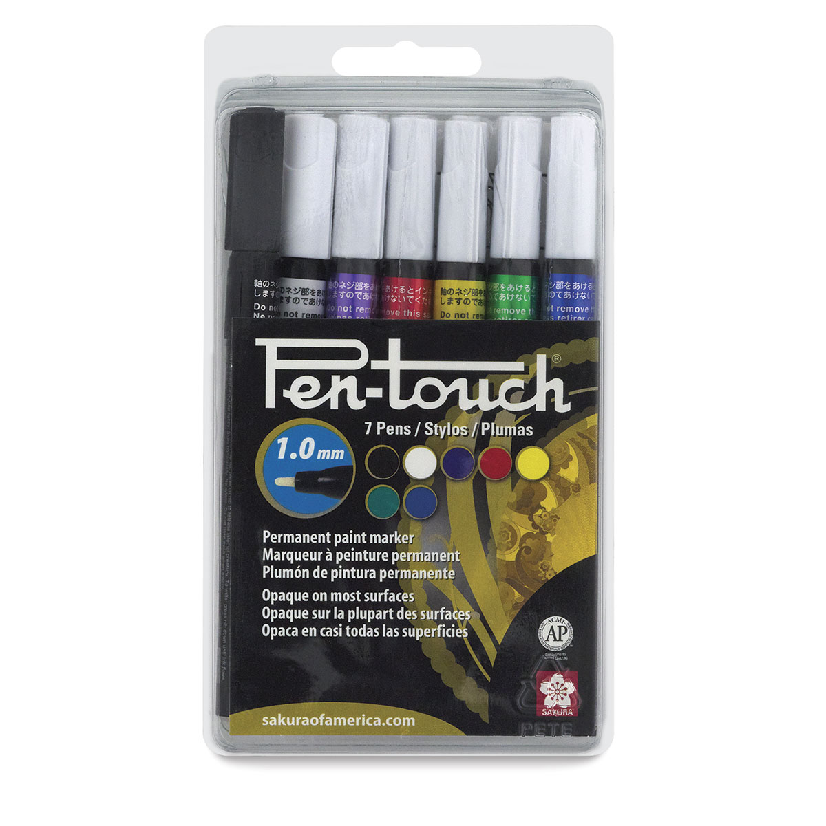 Sakura® Pentouch™ Fluorescent Paint Marker Set, Fine