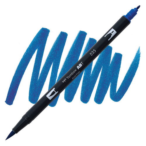 Tombow Dual Brush Pen - Cobalt Blue