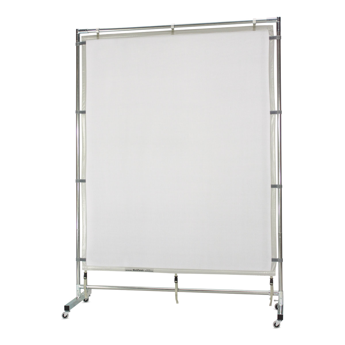 Flourish MeshPanels Steel Three-Panel Display Wall - with Wheels, 4 ft, 3  Panel