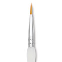 Royal & Langnickel Soft Grip Golden Taklon Brush - Round, Short Handle, Size 2