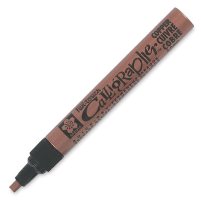 Sakura Pen Touch Calligrapher Pen - Medium Point, 5 mm, Copper