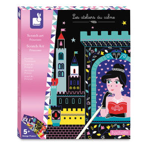 Princesses Scratch Art Kit 