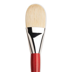 Da Vinci Maestro 2 Hog Bristle Brush - Short Filbert, Long Handle, Size 30