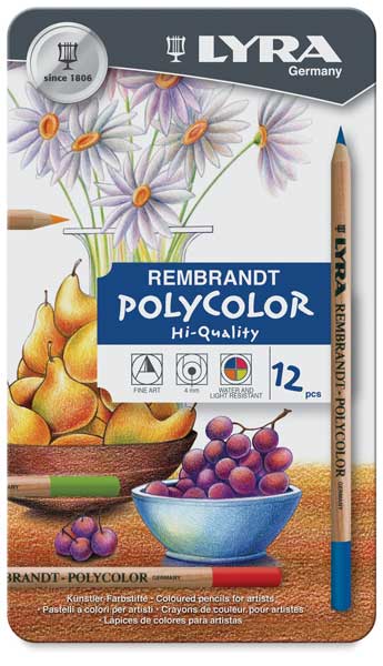 Lyra Rembrandt Aquarell Colored Pencils Set 12 Color
