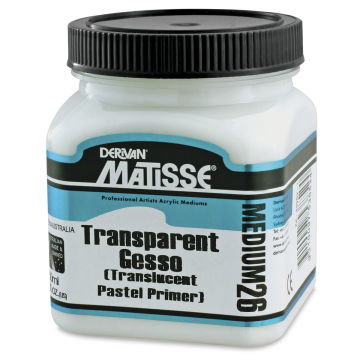 Matisse Transparent Gesso - Front of 250 ml Jar