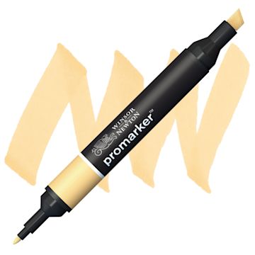 Open in modal - Winsor & Newton Promarker - Pastel Yellow marker and swatch