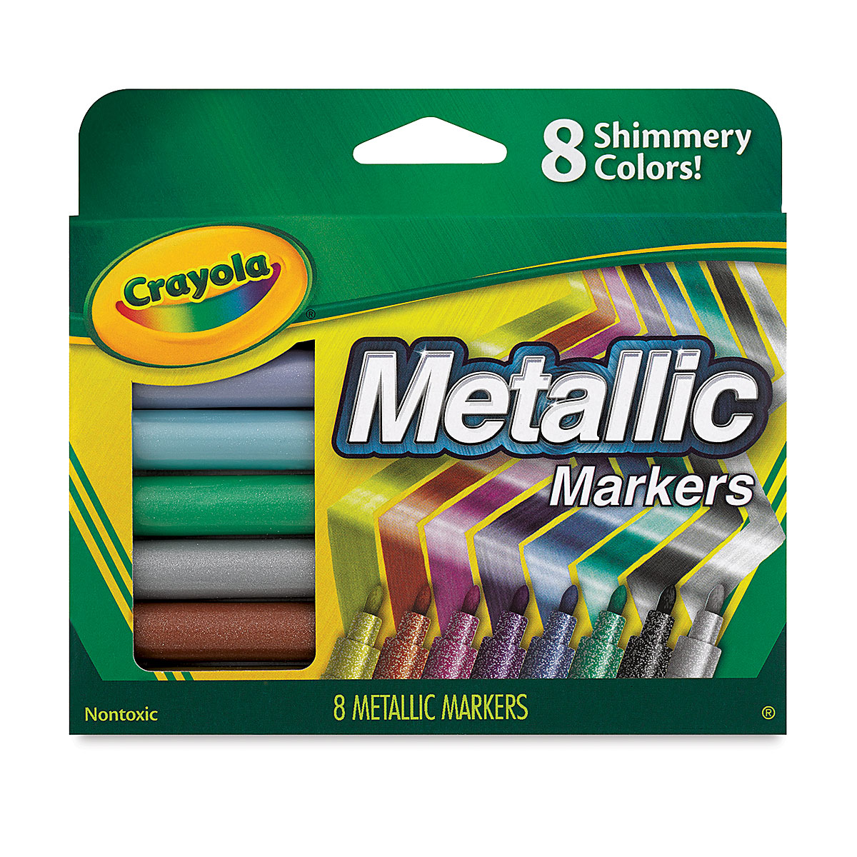 Markersdazzling 6pkg Crayola Glitter Markers-dazzling Colors 6/pkg 