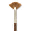 Isabey Vintage Isaqua Synthetic Brush - Fan, Size 0, Short Handle