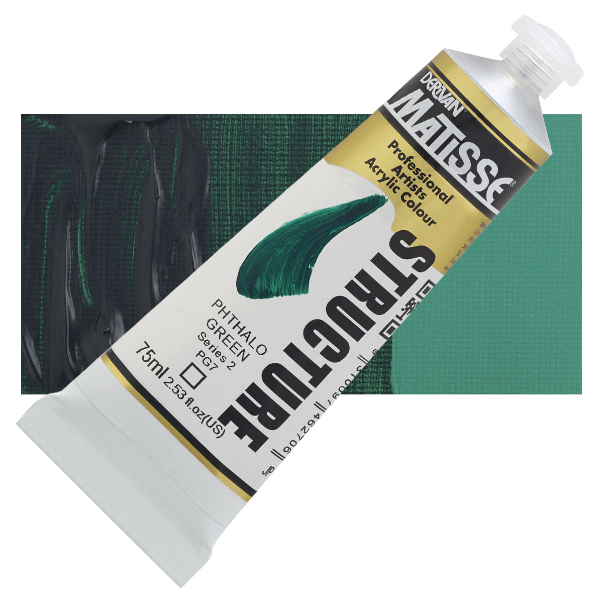 Matisse Structure Acrylic 75ml S2 - Phthalo Green