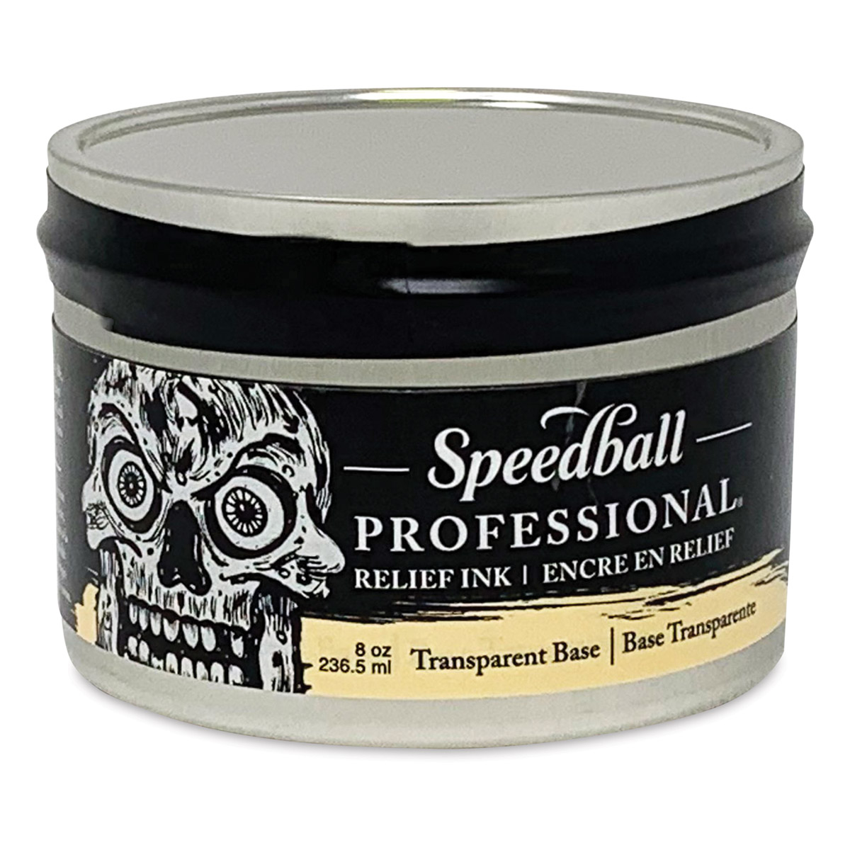 Speedball Professional Relief Ink - Titanium White, 8 oz