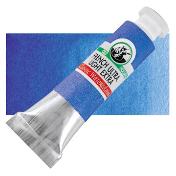 Open in modal - Old Holland Classic Artist Watercolor - French Ultra Light Extra, 6 ml tube and swatch