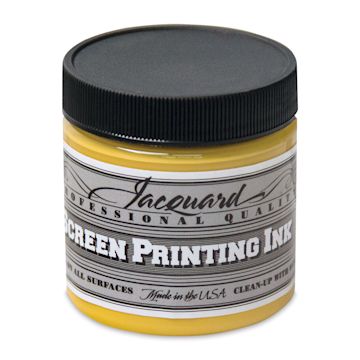 Open in modal - Jacquard Screen Printing Ink - Opaque Ochre, 4 oz
