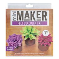 Leisure Arts Mini Maker Felt Succulent Kits