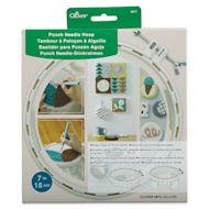 Clover Punch Needle Hoop