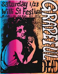 Screen Printed Band Posters