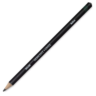 Derwent Onyx Pencils - Medium Tone pencil shown at angle