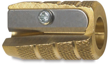 Brass Bullet Pencil Sharpener