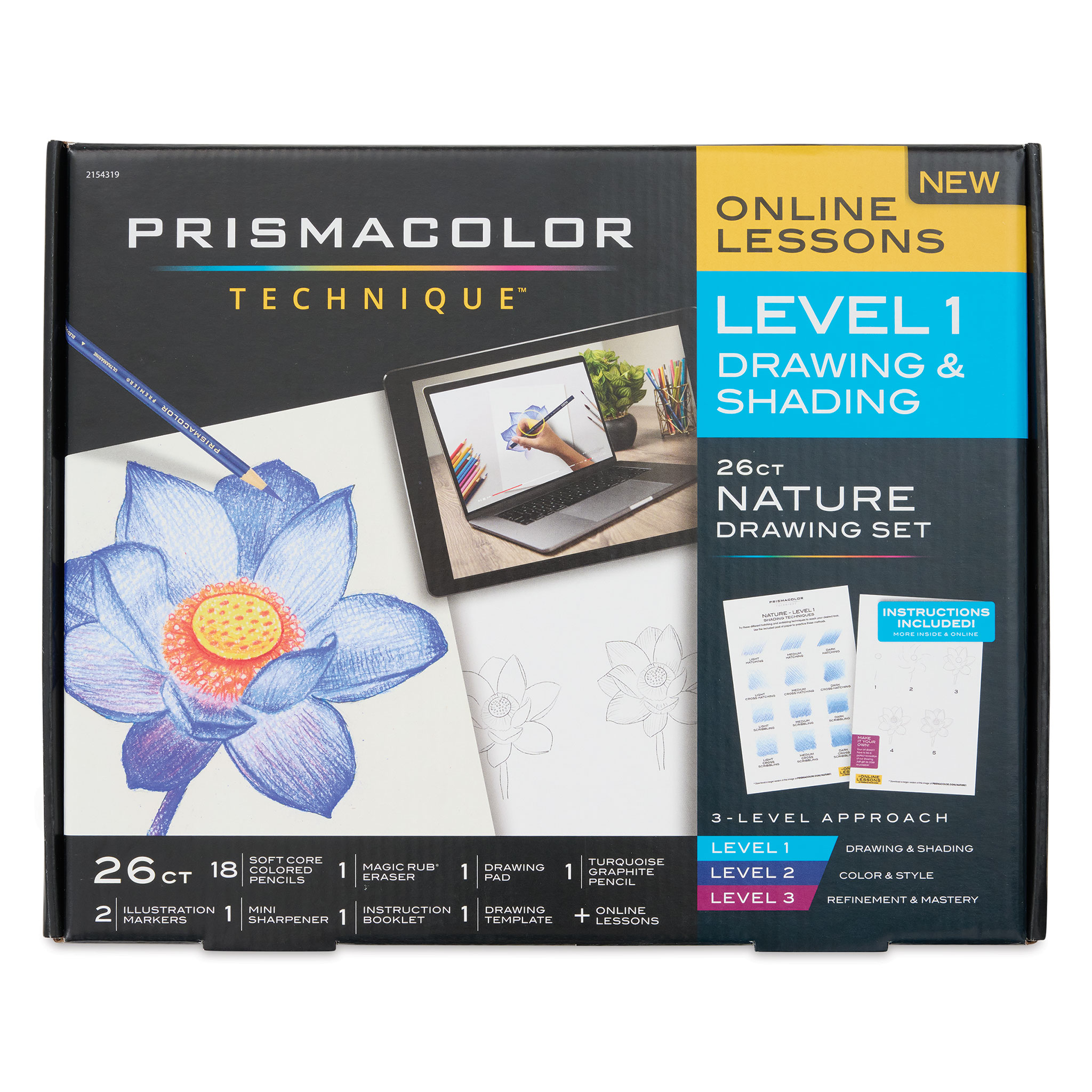 Prismacolor Technique Nature Drawing Set - Level 1, Drawing