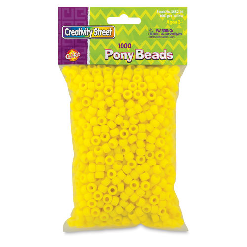 Creativity Street Plastic Pony Beads