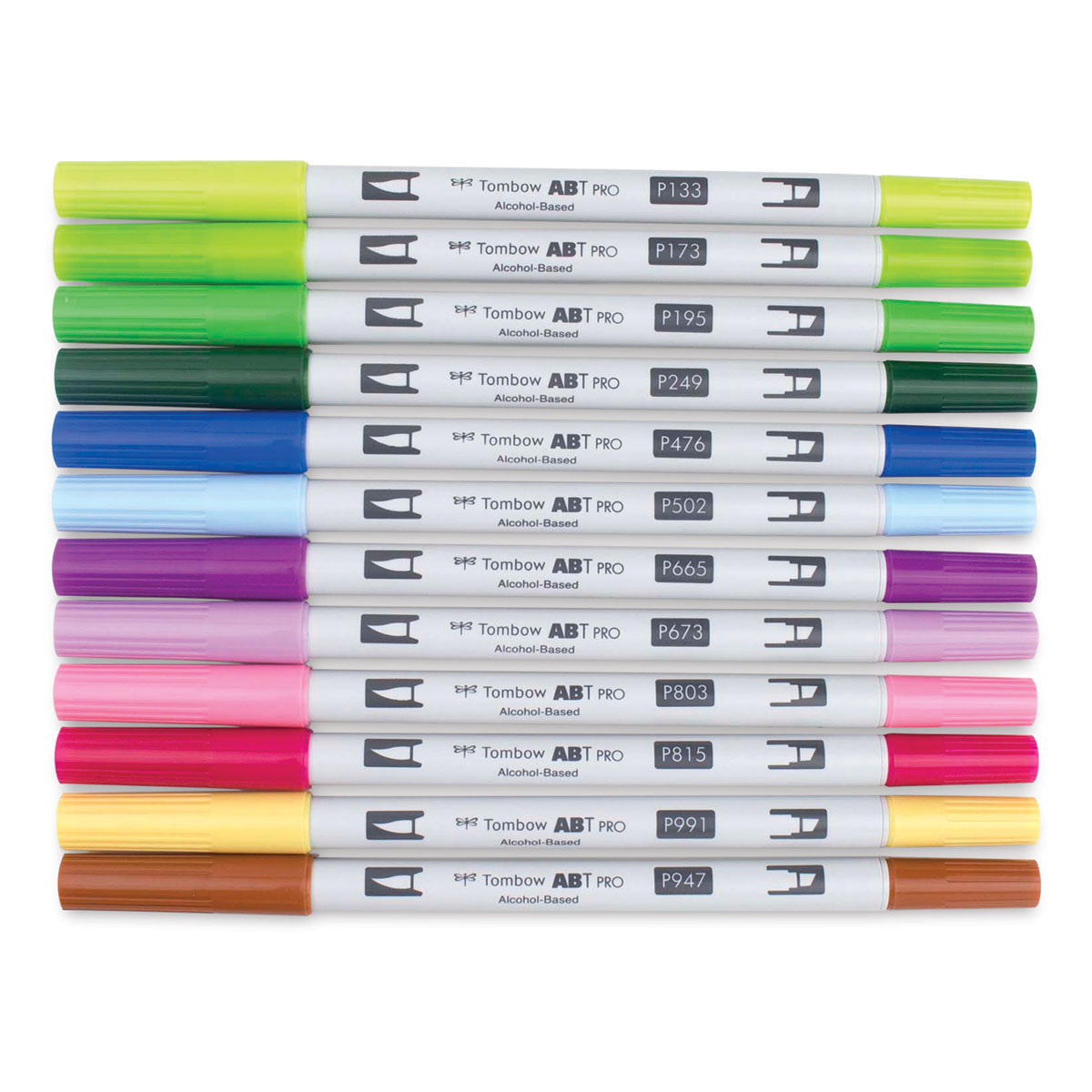 Tombow ABT Dual Brush Pens - Skin Tone Colours (Pack of 12)