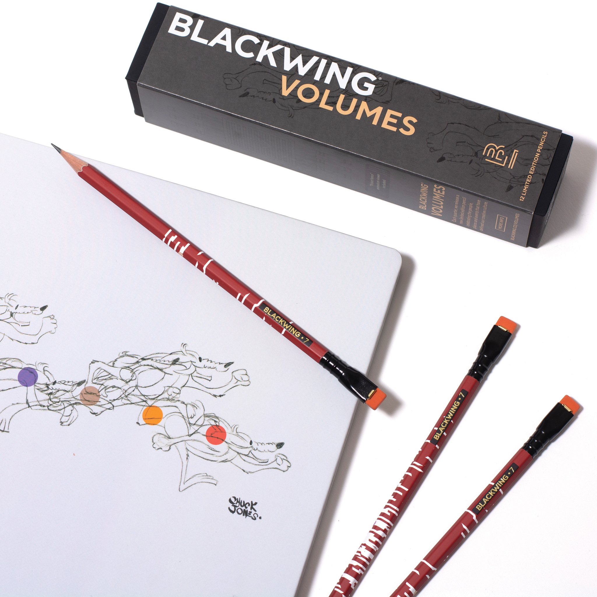 Blackwing Volumes Vol. 7 Animation Pencil Set - Philadelphia Museum Of Art