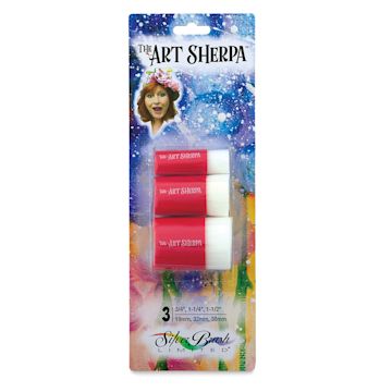 Open in modal - Silver Brush Art Sherpa Pounce Brushes Set (in package)