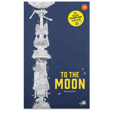 To the Moon Coloring Book - Front cover of Book