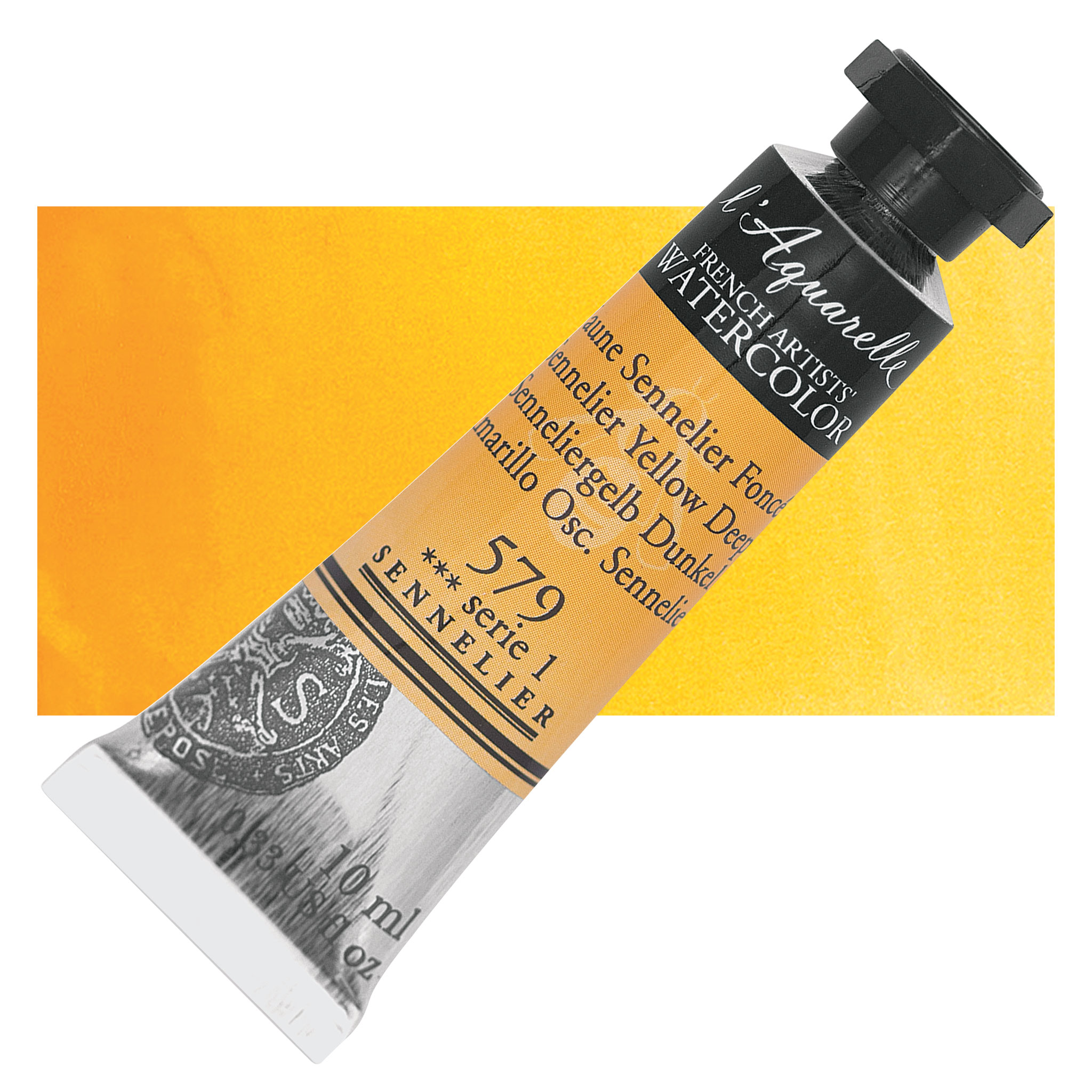 Sennelier French Artists' Watercolor - Sennelier Yellow Deep 10 ml