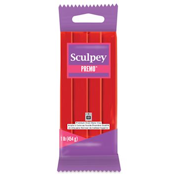 Open in modal - Sculpey Premo - 1 lb, Cadmium Red
