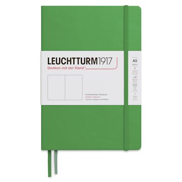 Open in modal - Leuchtturm1917 Dotted Hardbound Notebook - Spring Leaf, 5-3/4" x 8-1/4"