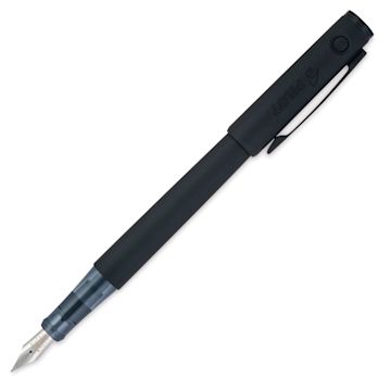 Open in modal - Pilot Explorer Fountain Pen - Black Matte, cap off (image may show a different size nib)
