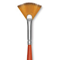 Raphaël Golden Kaërell Brush - Fan, Long Handle, Size 4