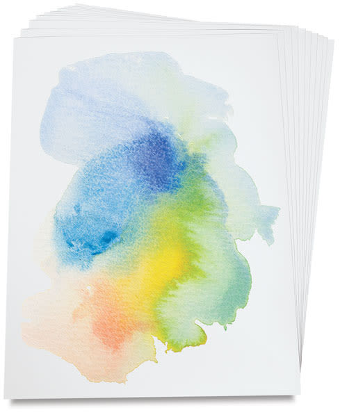 Blick Studio Watercolor Papers Cold Press, 22" x 30", 10 Sheets