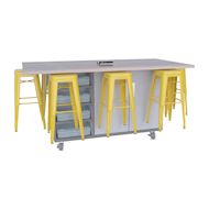 CEF Ed8 Work Table with Stools