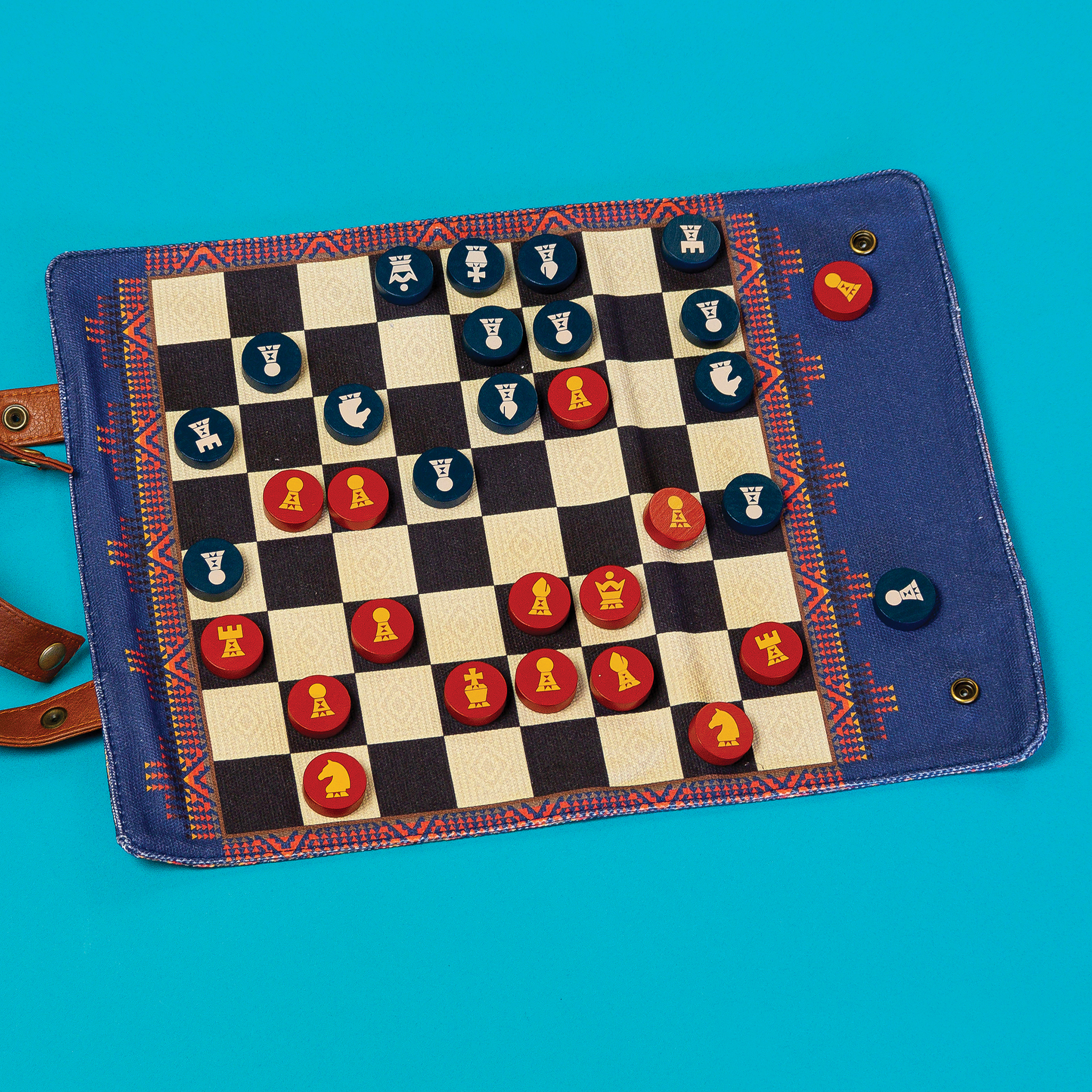 Pendleton Chess and Checkers Set | BLICK Art Materials