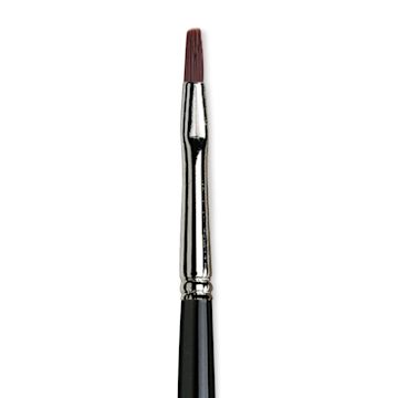 Open in modal - Da Vinci Top Acryl Synthetic Brush - Bright, Short Handle, Size 1 close up