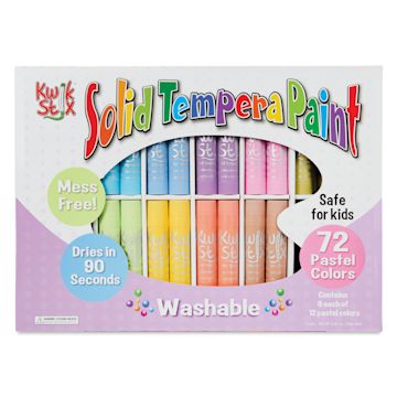 Open in modal - Kwik Stix Tempera Paint - Pastel Colors, Set of 72