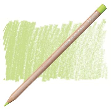 Open in modal - Caran d'Ache Luminance Colored Pencil - Spring Green pencil and swatch