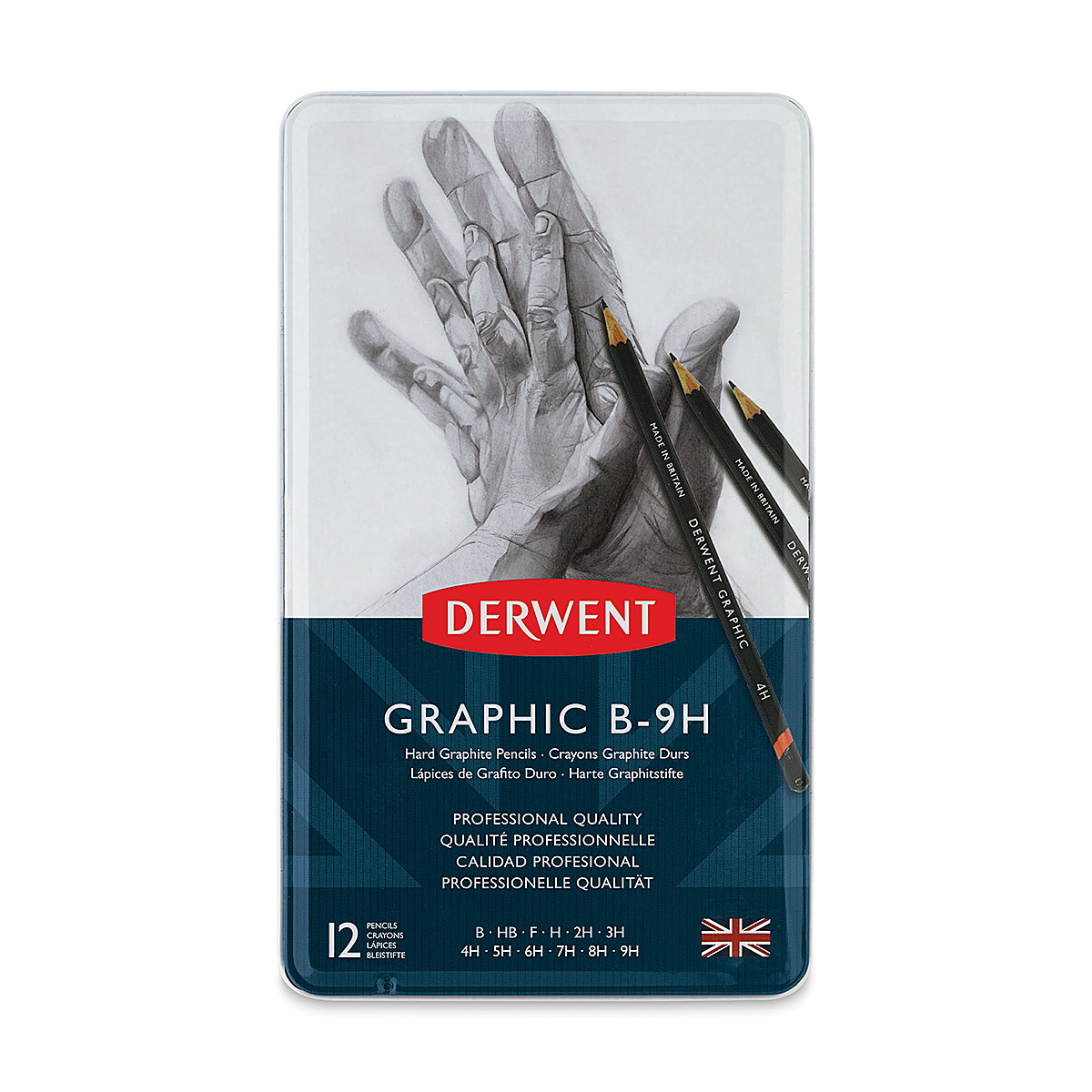 DERWENT Graphic Graphite 24-piece Pencil Set - 9587630