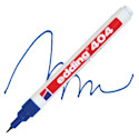 Edding Permanent Marker - Blue, 404 Series, Bullet Nib, 0.75 mm