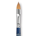 Escoda Optimo Kolinsky Sable Brush - Filbert, Long Handle, Size 12