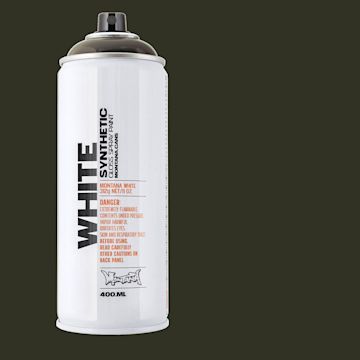 Open in modal - Montana White Spray Paint - King Kong, 400 ml, Spray Can with Swatch