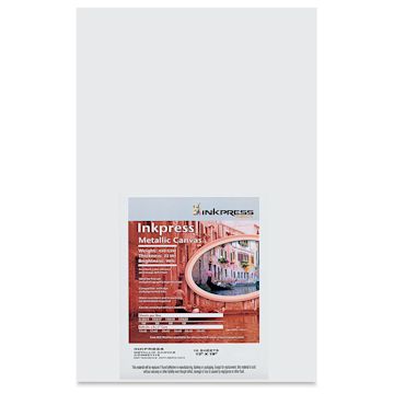 Open in modal - Inkpress Metallic Canvas - 13" x 19", Pkg of 10 Sheets