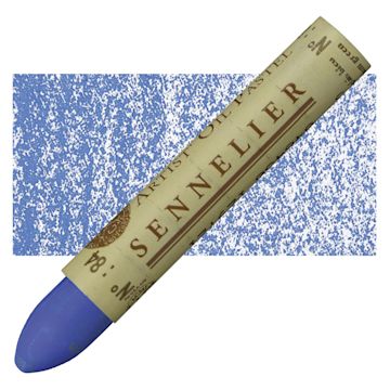 Open in modal - Sennelier Oil Pastel - Blue Chromium Green oil pastel and swatch