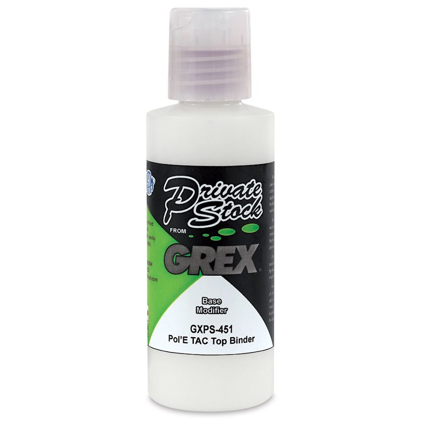 Grex Private Stock Pol’E TAC Top Binder Airbrush Medium BLICK Art