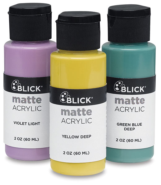 Blick Matte Acrylic Paints and Sets  BLICK Art Materials